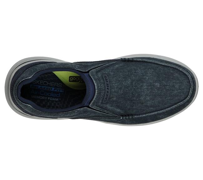 Zapatillas Skechers Hombre - Expended Azules DGPQM1238